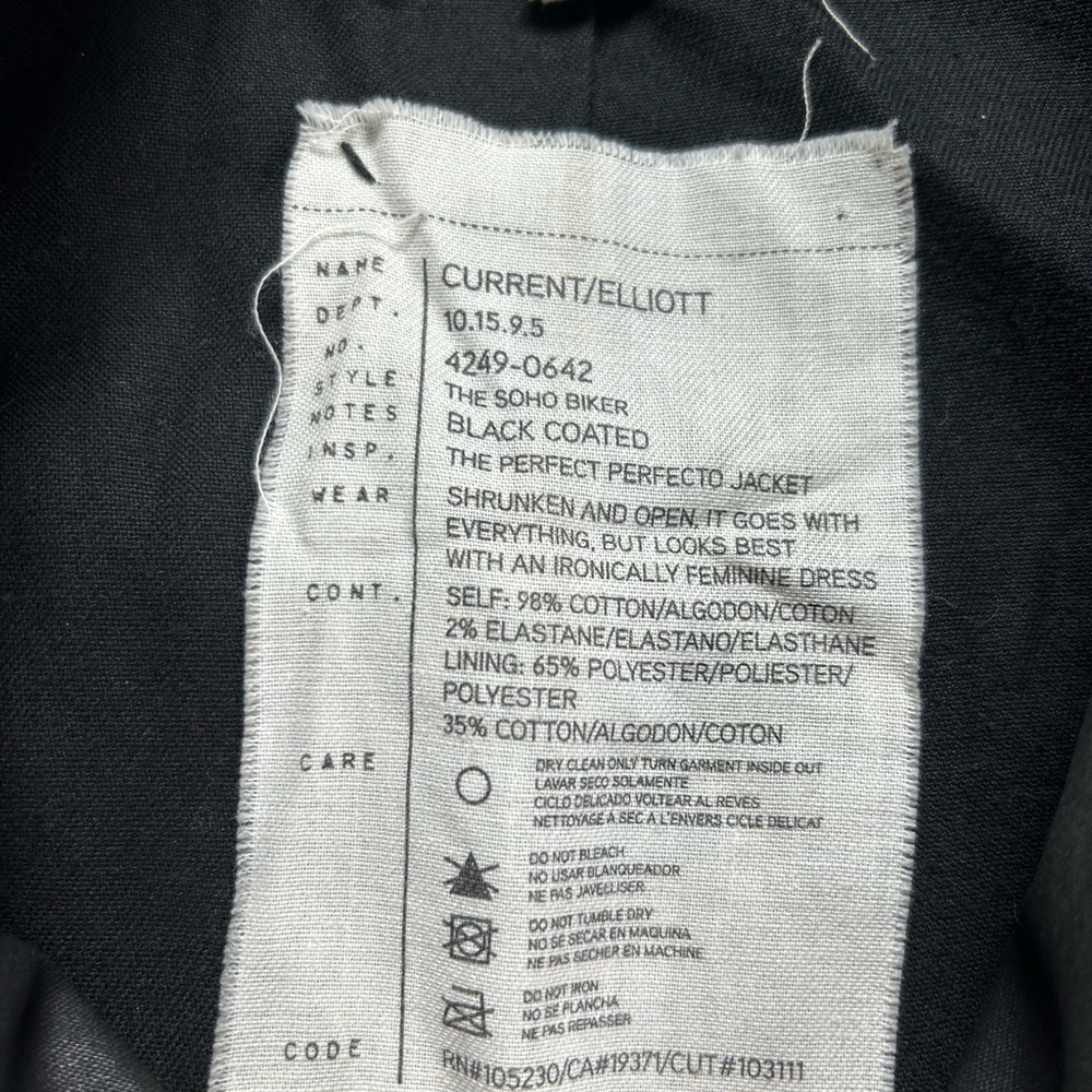 Current/Elliot Soho Biker Jacket - Picture 3 of 8